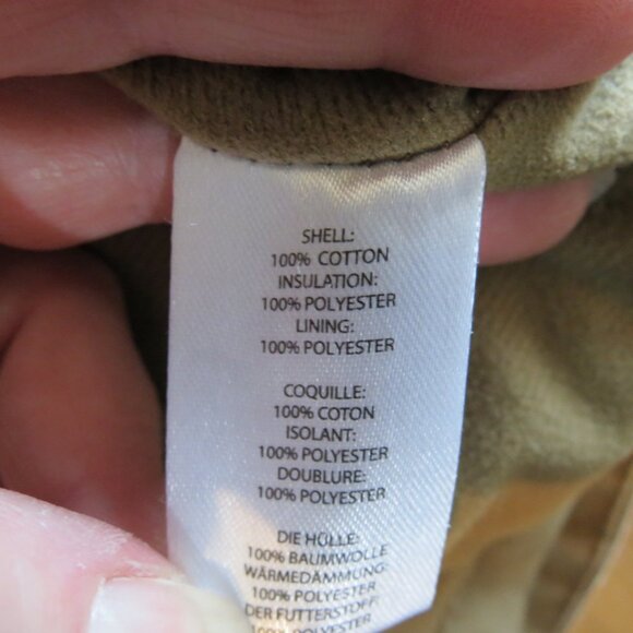 Noble Outfitters Canvas Vest Full-Zip Equestrian Western Workwear Size Medium - Picture 10 of 13